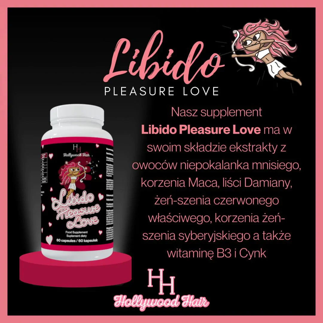 Zwiększ swoje Libido, Suplement Libido Pleasure Love