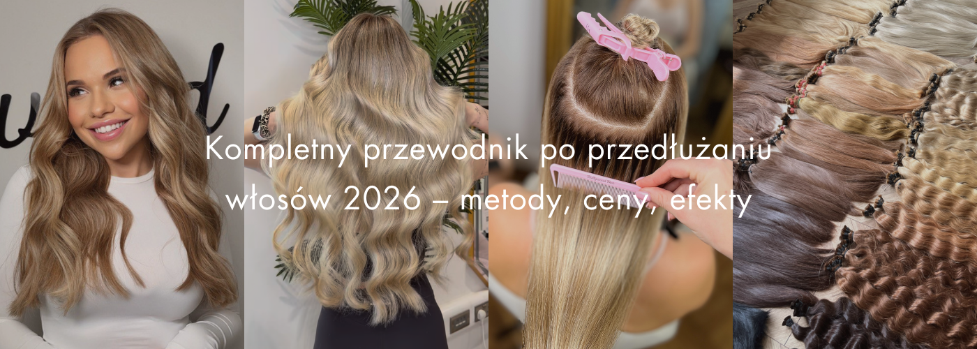 Kompletny przewodnik po przedłużaniu włosów 2026 - metody, ceny, efekty - HollywoodHair