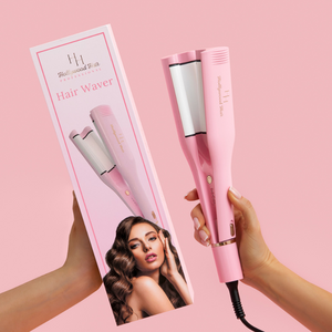 Niezniszczalne Fale w 5 Min – falownica do włosów Hollywood Hair Barbie Pink