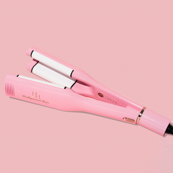 Niezniszczalne Fale w 5 Min – falownica do włosów Hollywood Hair Barbie Pink