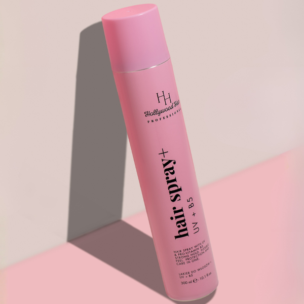 Profesjonalny lakier do włosów HairSpray+ z filtrem UV i prowitaminą B5 300 ml