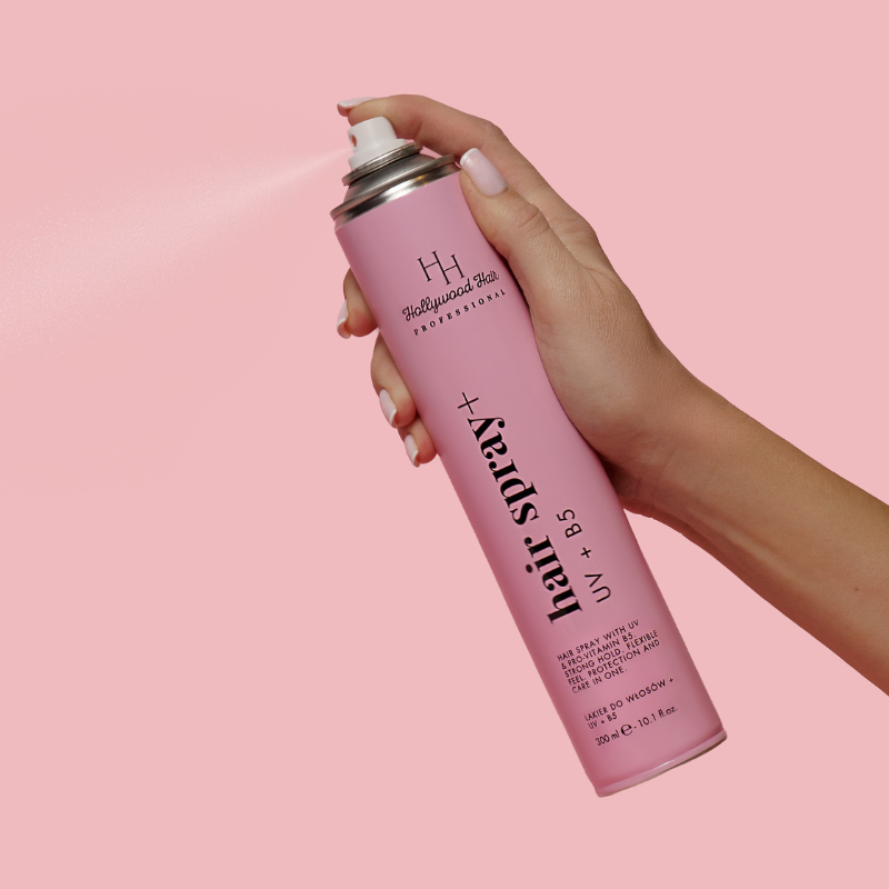 HairSpray+ UV & Wit B5-Profesjonalny lakier do włosów 300 ml