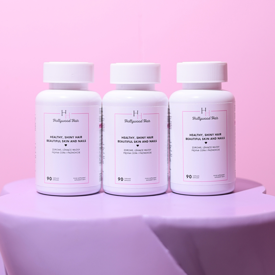 Set of Healthy, Shiny Hair Supplements 3 pcs. PREORDER (shipping after 20/03/24)
