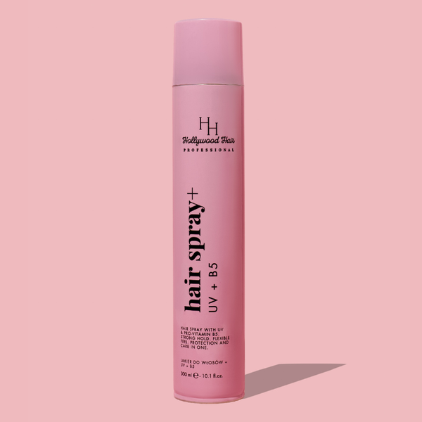 Profesjonalny lakier do włosów HairSpray+ z filtrem UV i prowitaminą B5 300 ml