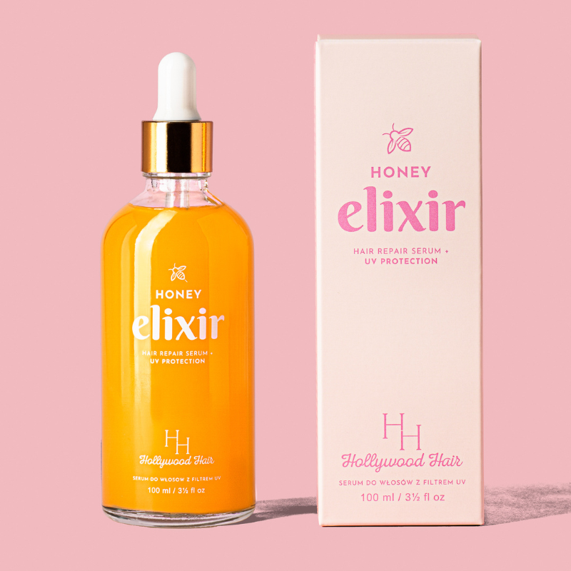 HONEY ELIXIR, HAIR SERUM BASED ON HONEY EXTRACT WITH UV PROTECTION 100 ml