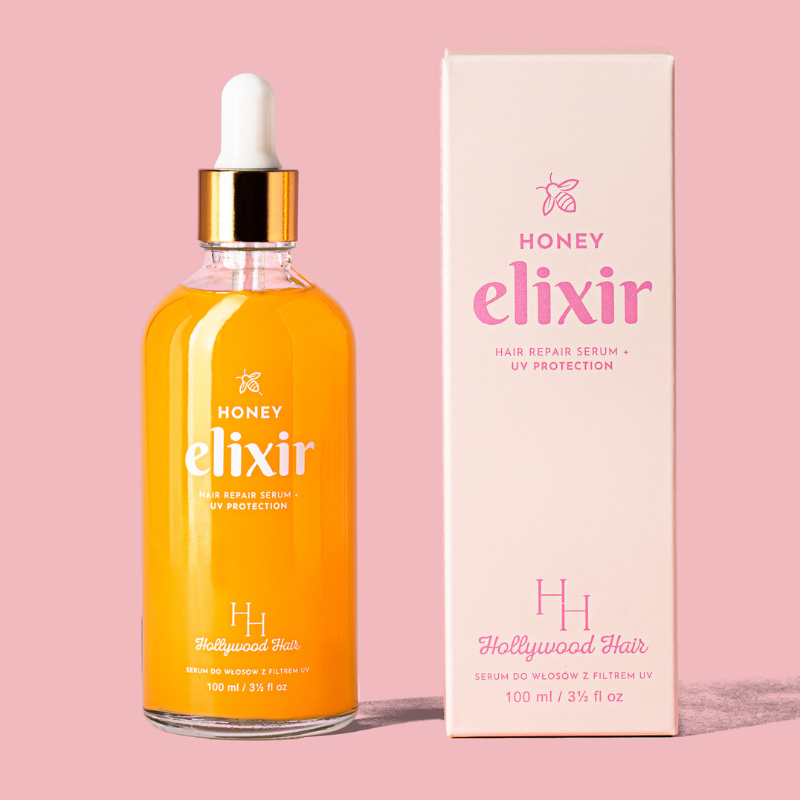 HONEY ELIXIR, odżywcze serum do włosów z miodem i ochroną UV 100 ml