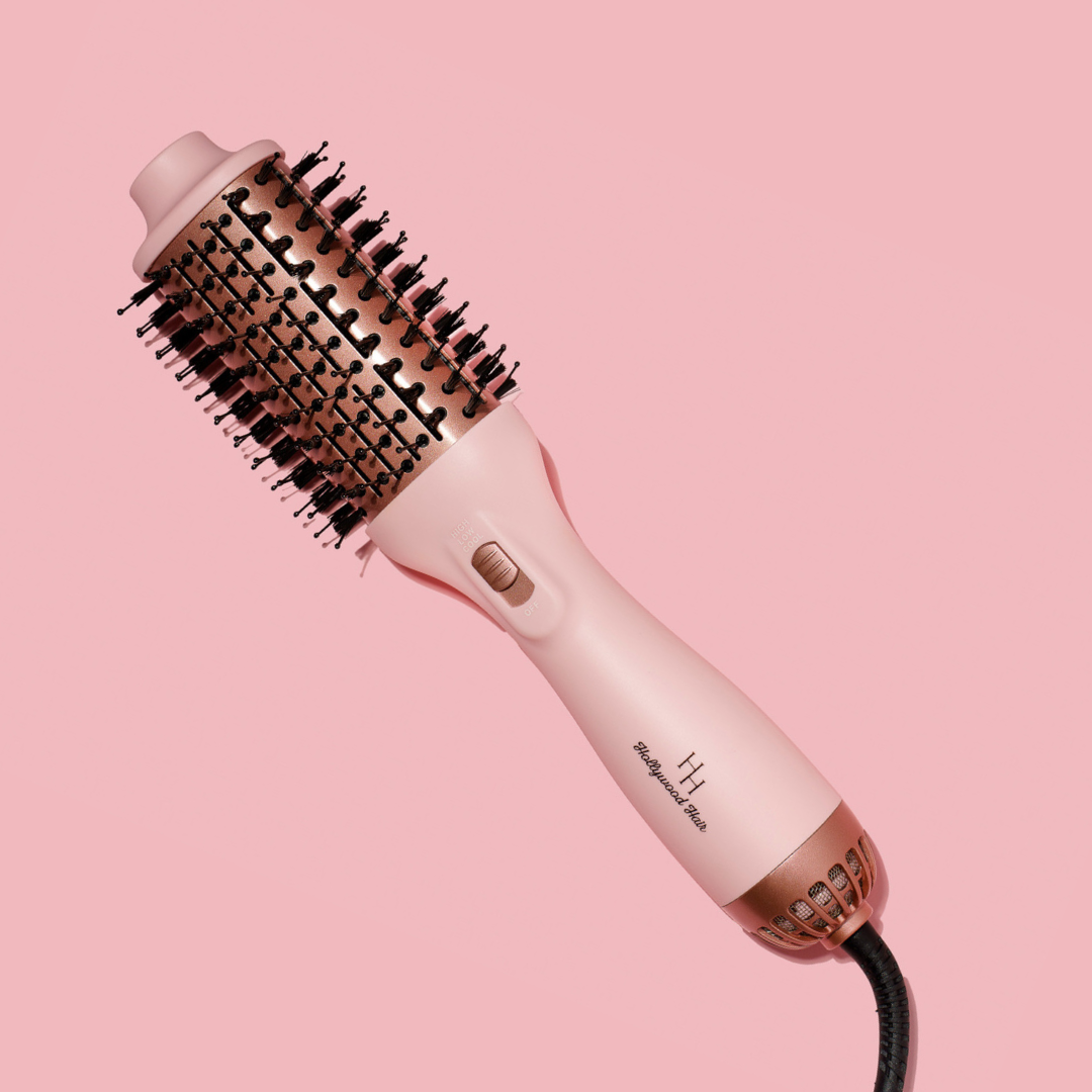 EXTRA VOLUME! The effect of lifted hair straight from the hairdresser! Hair dryer and curler