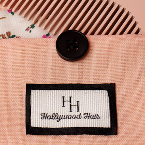 Drewniany mini grzebień - do każdego rodzaju włosów