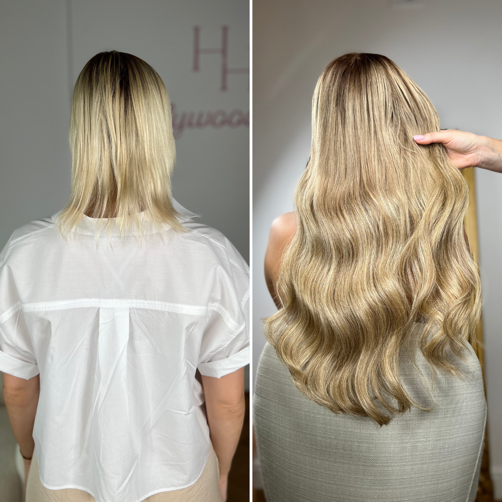 Pakiet VIP Przedłużanie włosów + objętość - HollywoodHair