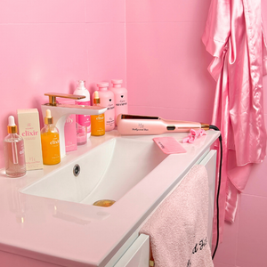 Włosy gładkie jak tafla! Prostownica z tytanowymi płytkami Hollywood Hair