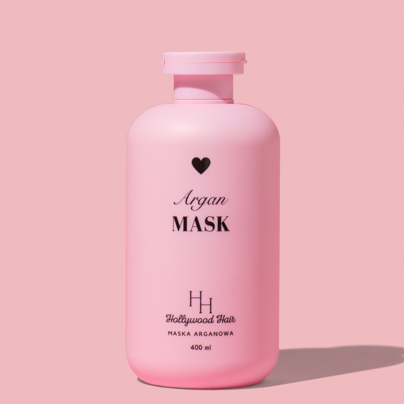 Maska Arganowa z Hydrolizowaną Keratyną i Prowitaminą B5 – Zabieg Odżywczo-Regenerujący 400 ml