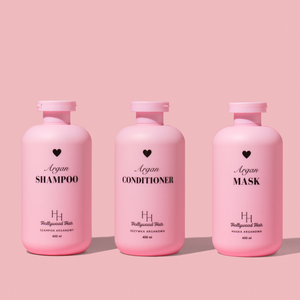 Zestaw Arganowy : Nawilżająco-Wygładzający do Włosów, szampon/odżywka/maska 400ml x 3