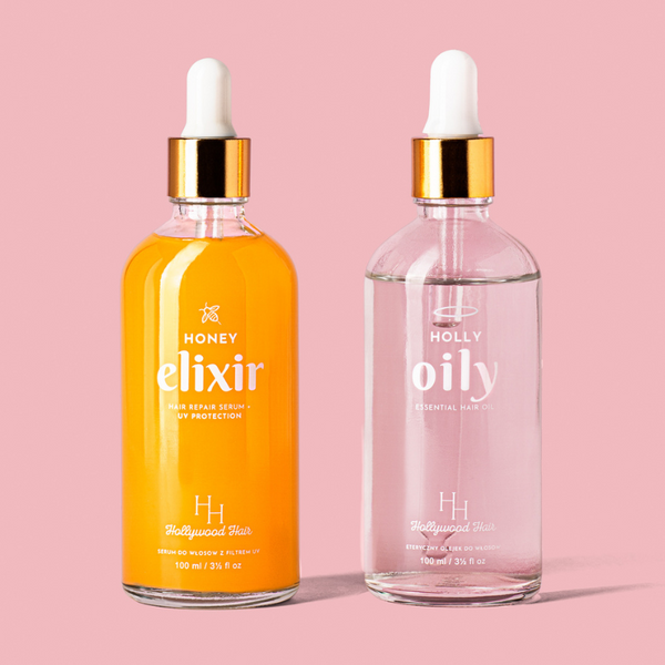 Zestaw Holly Oily i Honey Elixir – Olejek i Serum do włosów