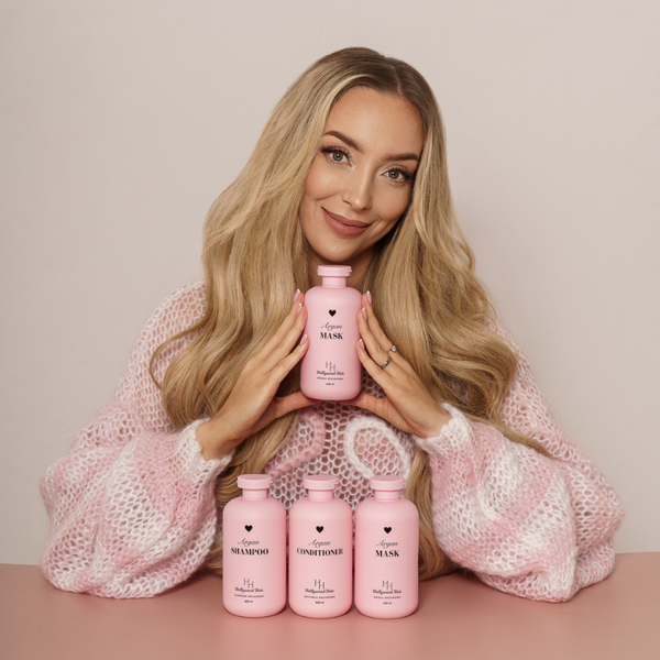 Szampon Arganowy z Prowitaminą B5 – Regeneracja i Nawilżenie Hollywood Hair 400 ml