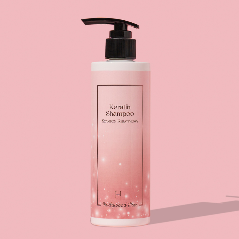 Wygładzający Szampon Keratynowy, do każdego rodzaju włosów 300 ml