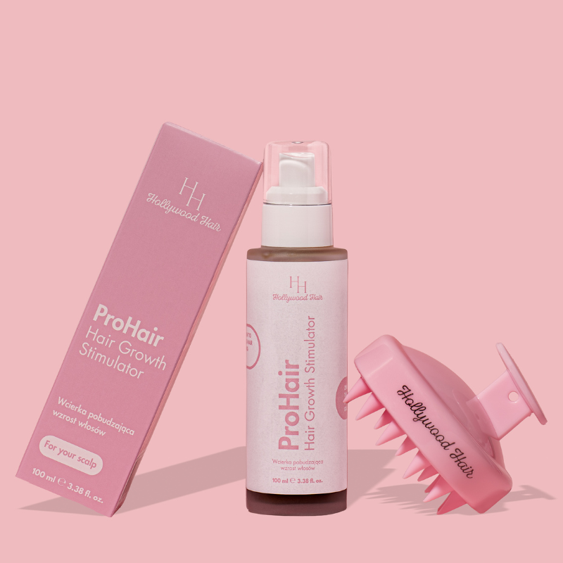 Szczotka/masażer do mycia głowy i peelingu Hollywood Hair