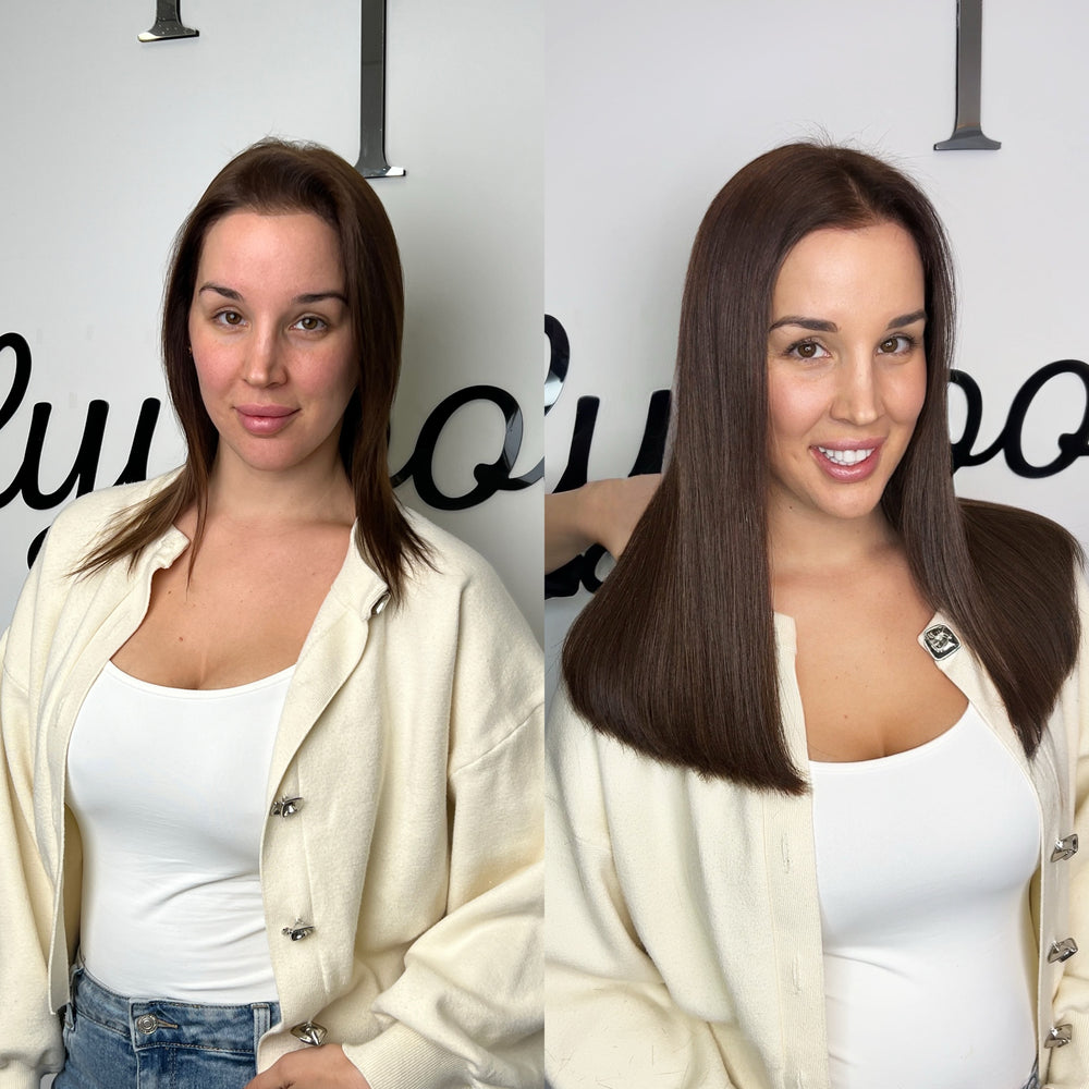 Pakiet Extra Volume – Podciąganie + 30 g włosów - HollywoodHair
