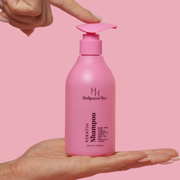Zestaw Keratynowy odbudowujący strukturę włosa Szampon 250 ml + Odżywka 250 ml
