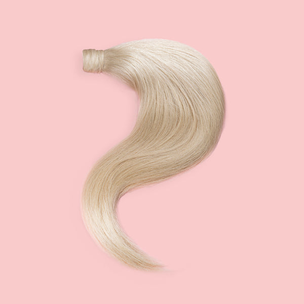 KUCYK NATURALNY 50-70 CM #60B JASNY NEUTRALNY BLOND