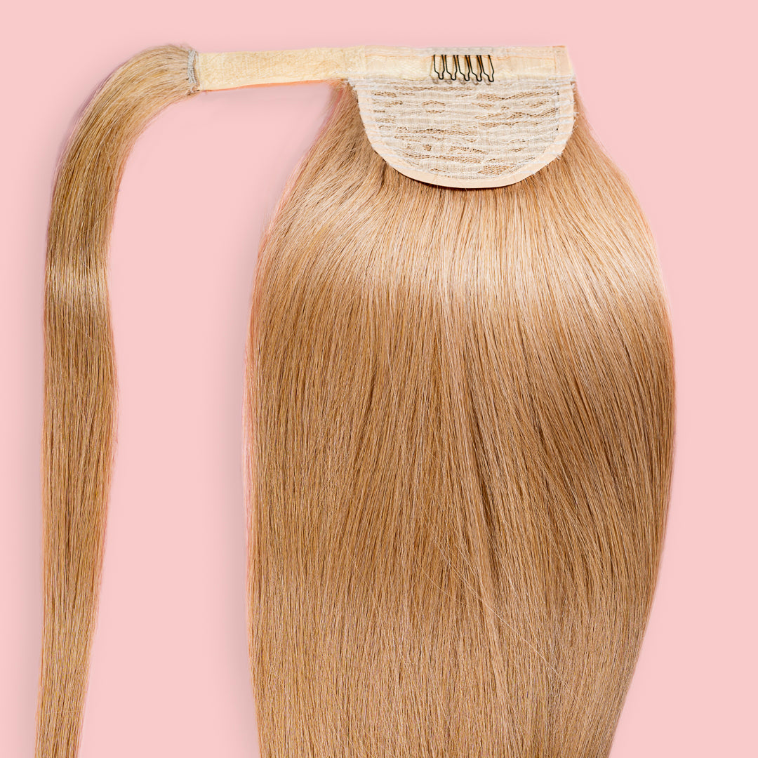 NATURAL PONY 50-70 CM #20 and #14B PEACH RED