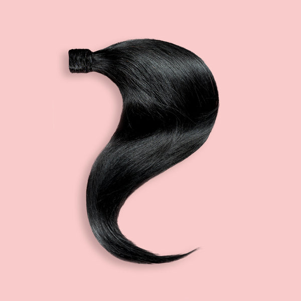 KUCYK NATURALNY 50-70 CM #NATURAL BLACK CZARNY