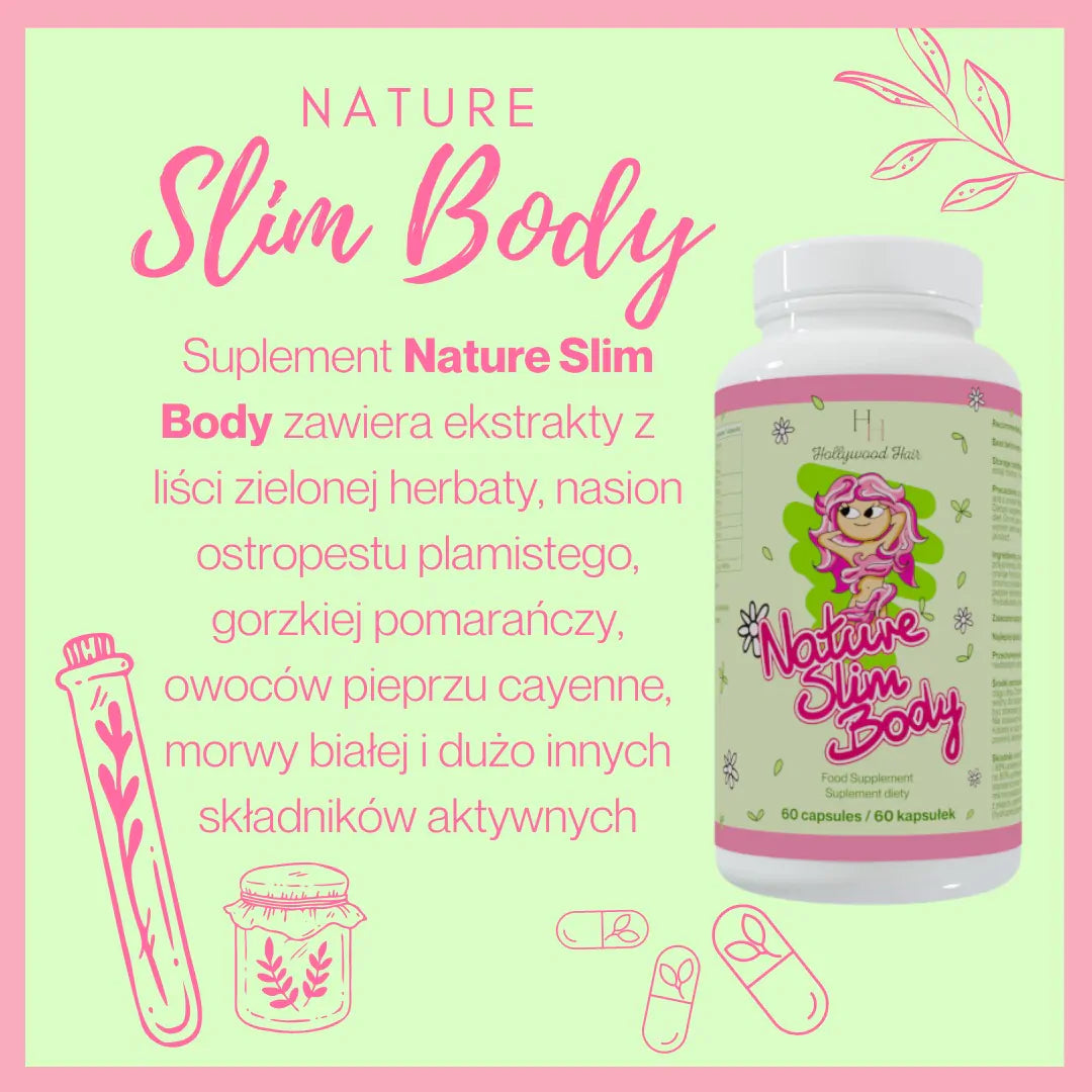 Supports the fight for your dream figure, Nature Slim Body Supplement