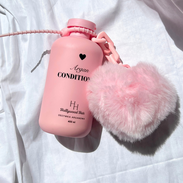 Pluszowy brelok w kształcie serca - Hollywood Hair