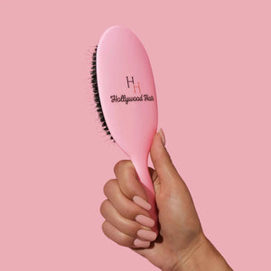Hollywood Hair Smooth Pink Brush – Profesjonalna Szczotka Rozczesująca i Wygładzająca